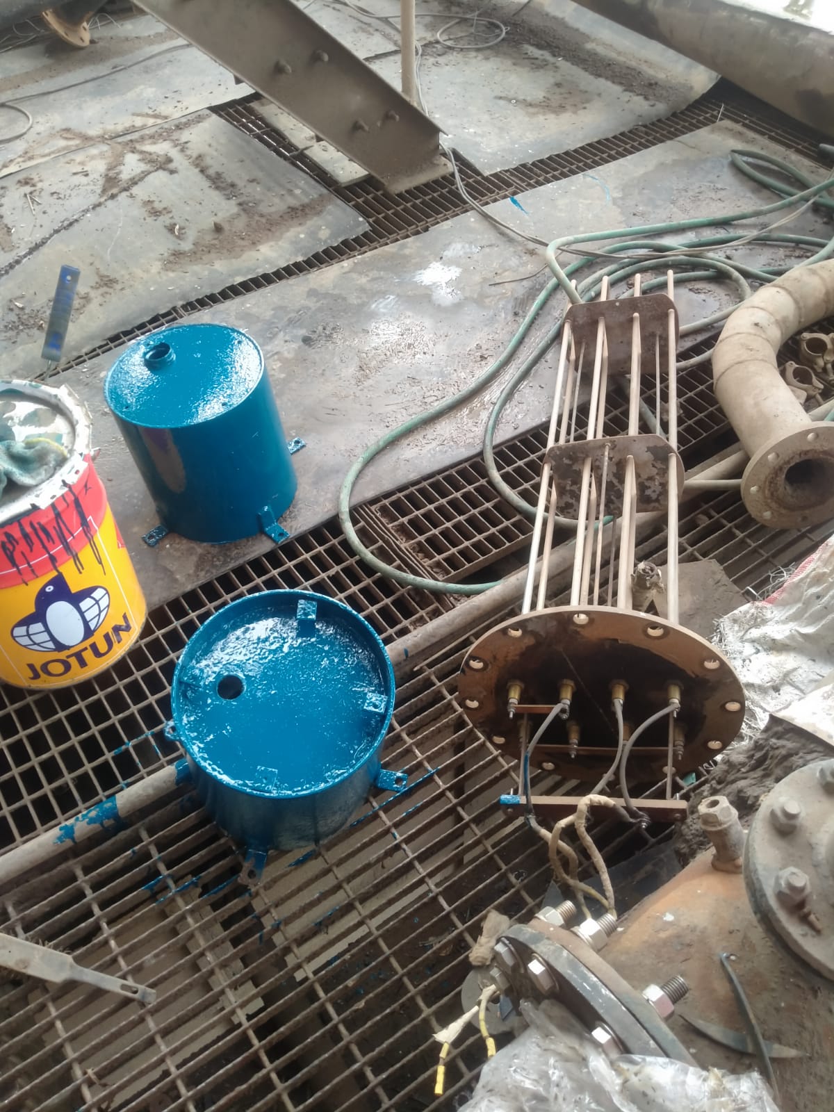 Persiapan Assembling Heater Unit